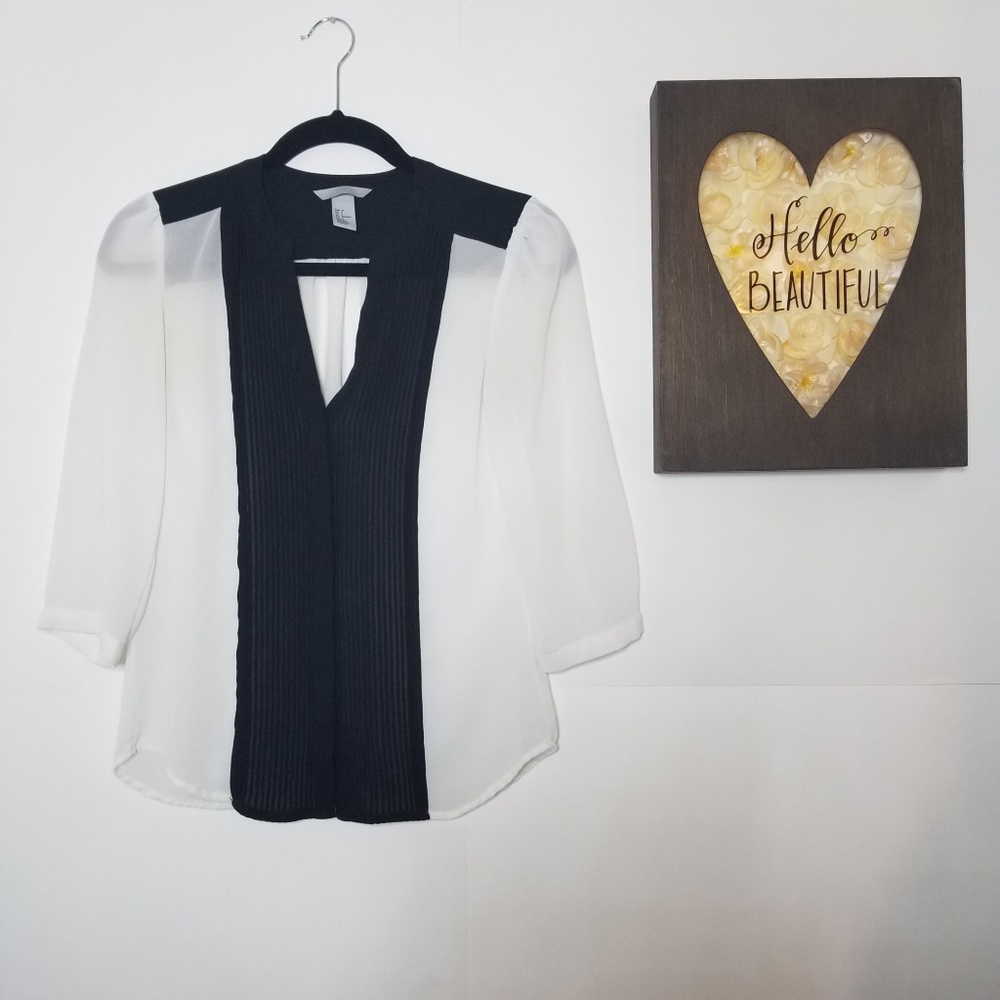 H&M Button Blouse